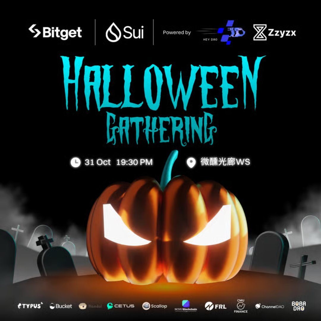 Sui x Bitget Halloween Gathering